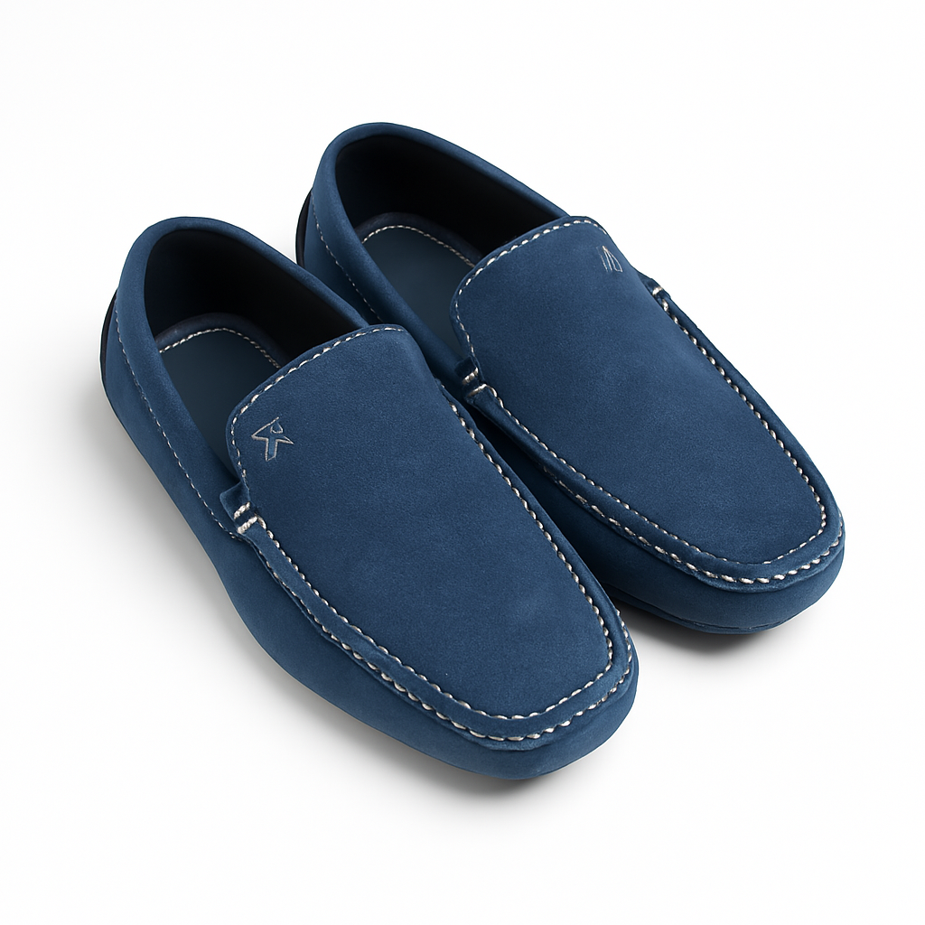 ZAFINO™ MIDNIGHT LUXE SUEDE LOAFERS