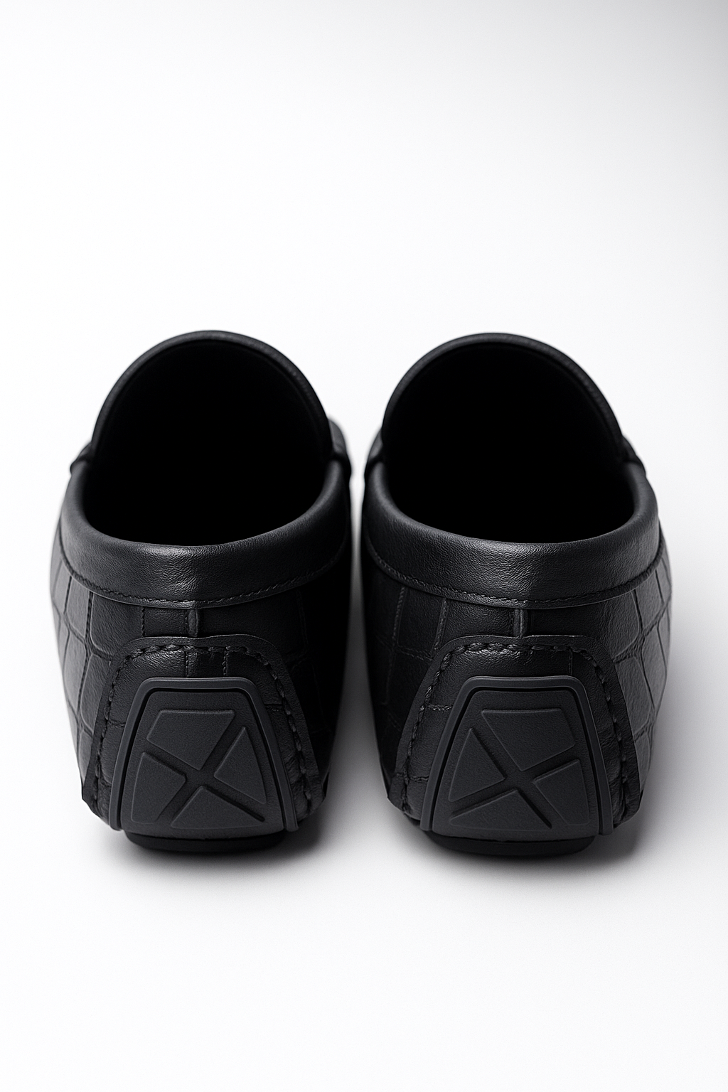 ZAFINO™ LUXE CROC EMBOSSED LEATHER LOAFERS