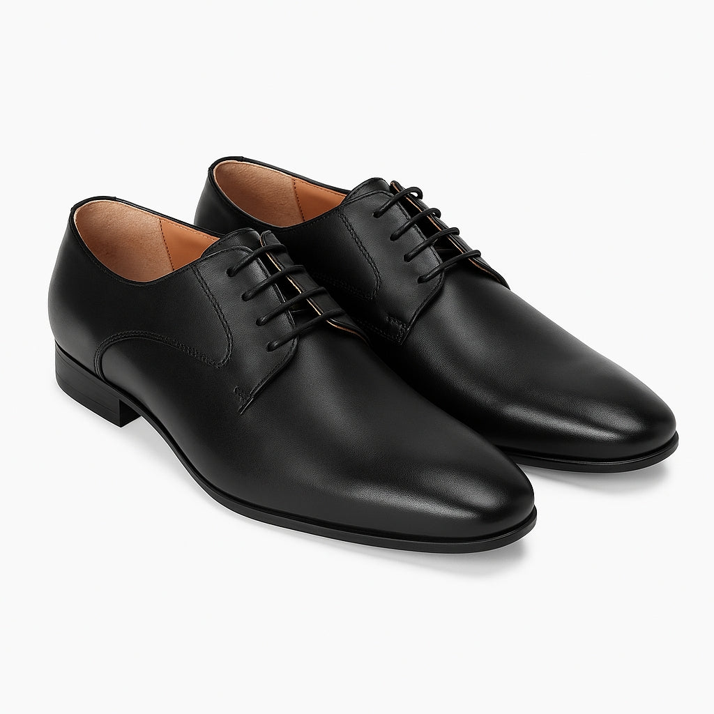 ZAFINO™ - CLASSIC BLACK DERBY SHOES