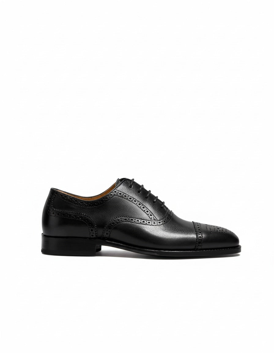 ZAFINO™ - OXFORD BLACK BROGUE