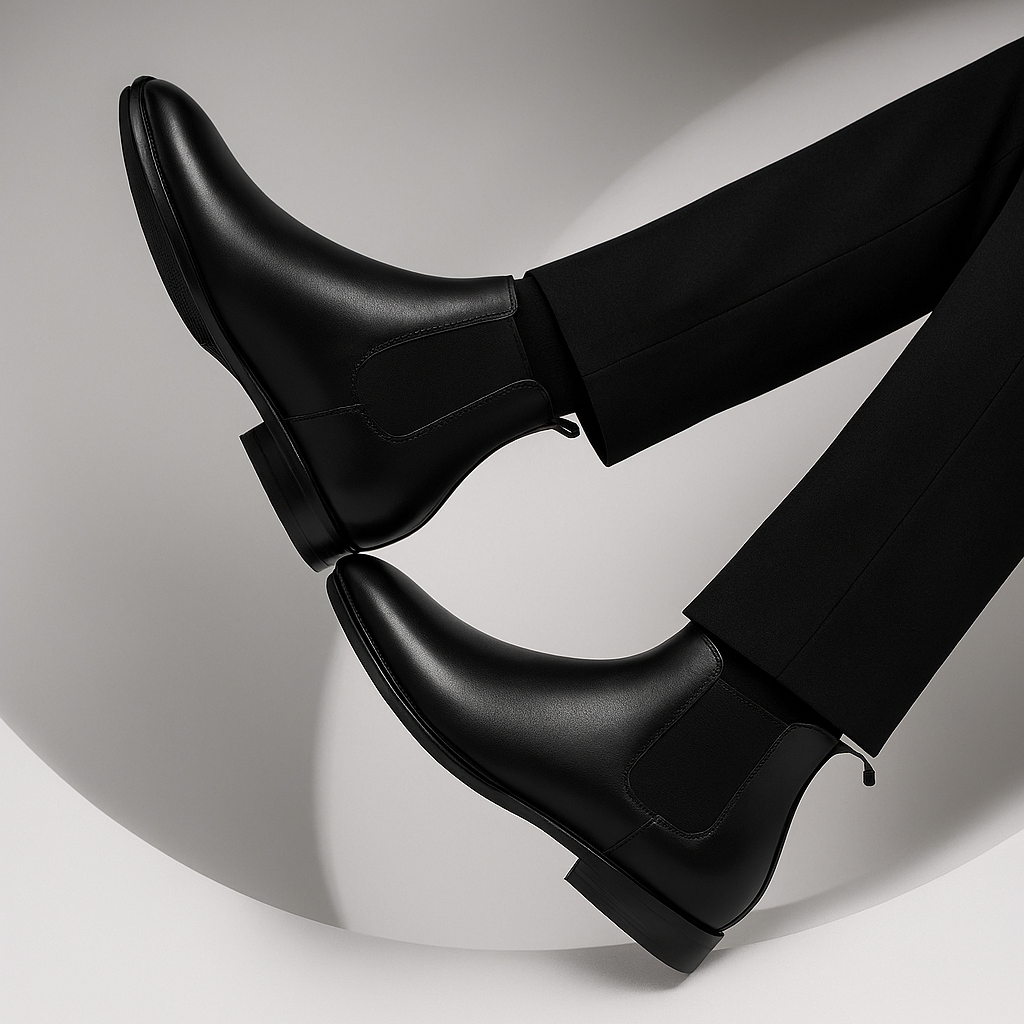 ZAFINO™  Signature Black Chelsea Boot