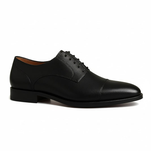 ZAFINO™ - CLASSIC BLACK DERBY SHOES