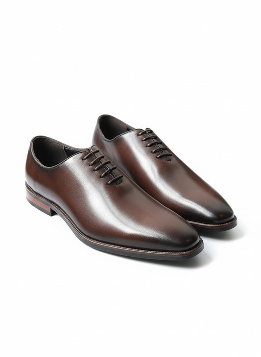 ZAFINO™ CLASSIC WHOLECUT OXFORD CHESTNUT CUT